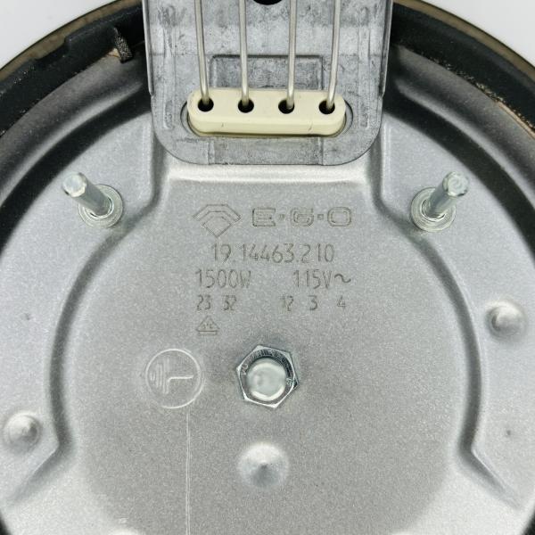 DISCO SELLADO COCINA E.G.O 1500W 110V PEQUEÑO PUNTO ROJO