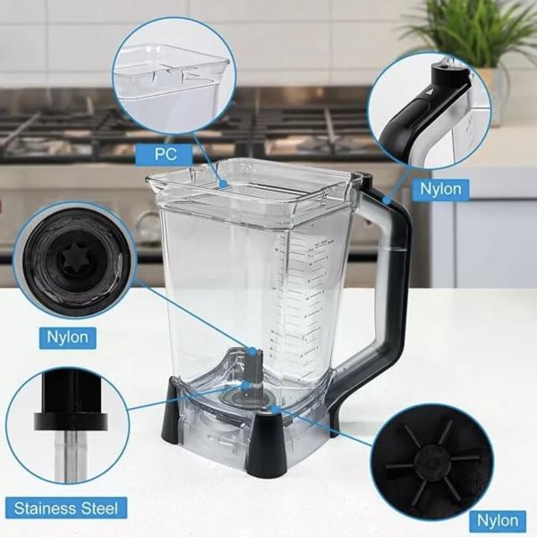 FRASCO LICUADORA NINJA SIN CUCHILLA / SIN TAPA 2L 72OZ