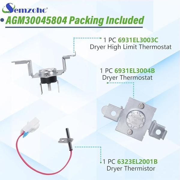 TERMOSTATO SECADORA ROPA LG