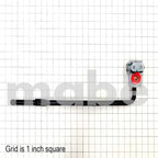 ENSAMBLE VALVULA Y TUBERIA DE PROPANO SECADORA MABE