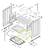 RESISTENCIA HORNO 1650W 220V 2 VUELTAS SUPERIOR MABE