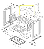 RESISTENCIA HORNO 1800W 220V 2 VUELTAS INFERIOR MABE