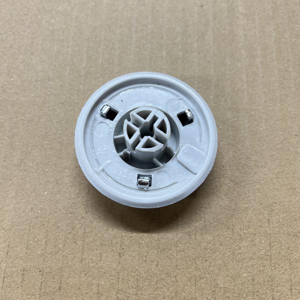 PERILLA LAVADORA MODERNA CON ARO BLANCO TELSTAR