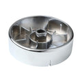 PERILLA TIMER LAVADORA/SECADORA GRANDE PLATEADA WHIRLPOOL MODERNA