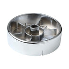 PERILLA TIMER LAVADORA/SECADORA GRANDE PLATEADA WHIRLPOOL MODERNA