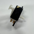 SELECTOR DESAGUE LAVADORA OREJAS LARGAS MIDEN 8CM 3 TERMINALES NEGRO VARIAS MARCAS