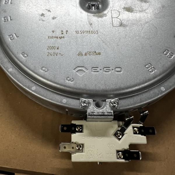 DISCO VITROCERAMICA 8-1/2" E.G.O.