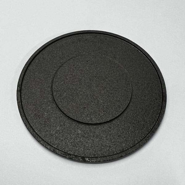 CHAPA QUEMADOR PEQUEÑA NEGRO TIPO VIEJO 7.5CM