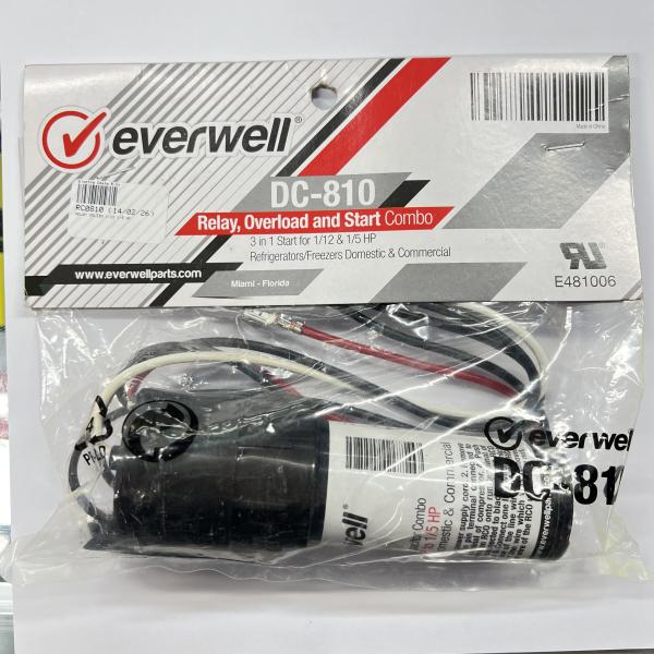 RELAY ESTADO SOLIDO 1/12 A 1/5 HP REFRIGERACION EVERWELL