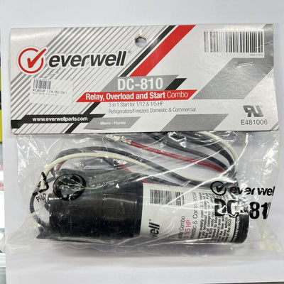 RELAY ESTADO SOLIDO 1/12 A 1/5 HP REFRIGERACION EVERWELL