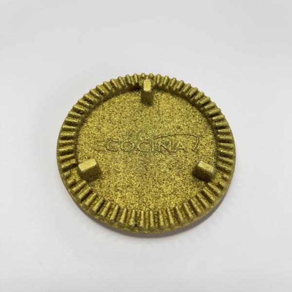 CHAPA MEDIANA HIERRO DORADA ECOCINA