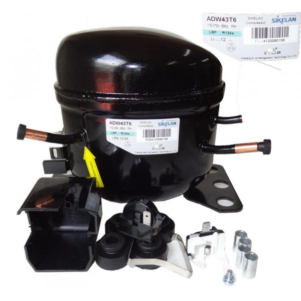 COMPRESOR 1/6HP EN BAJA SIKELAN REFRIGERANTE R600A 37878SIK