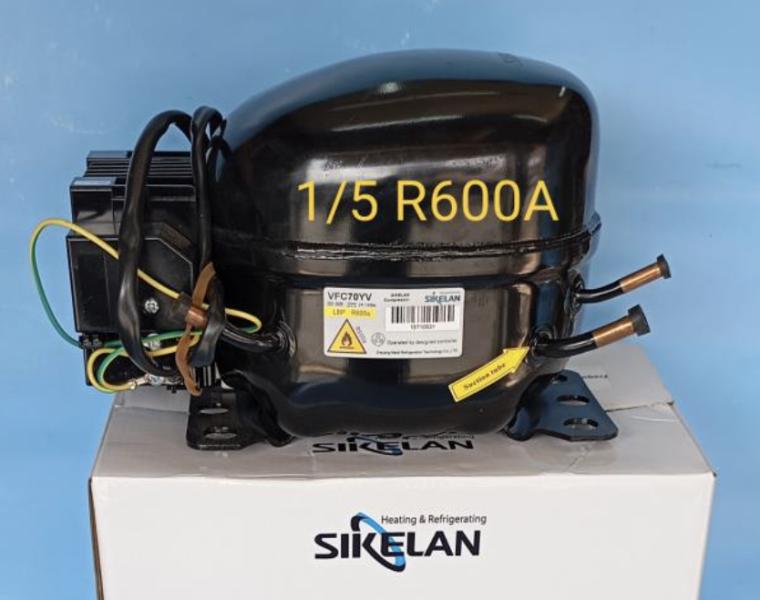 COMPRESOR INVERTER 1/5HP REFRIGERANTE R600A CAPACIDAD 96 SIKELAN