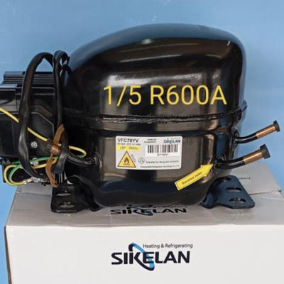 COMPRESOR INVERTER 1/5HP REFRIGERANTE R600A CAPACIDAD 96 SIKELAN