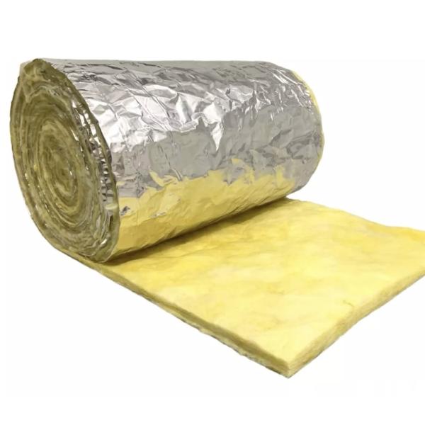 FIBRA HORNO VIDRIO CON ALUMINIO 50 X 125 CM