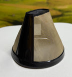 FILTRO CAFETERA CONICO 12 TAZAS NEGRO