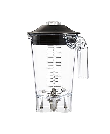 FRASCO LICUADORA COMPLETO 2 LITROS 64 OZ QUANTUM HAMILTON BEACH COMMERCIA
