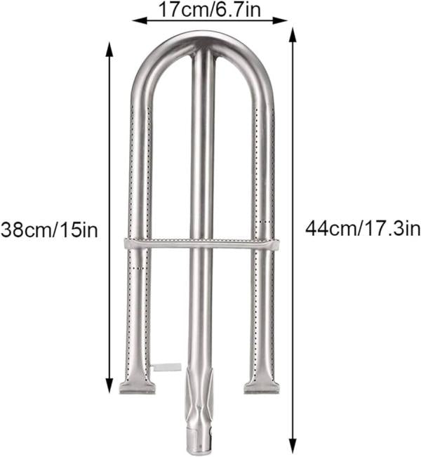 QUEMADOR BBQ ACERO INOXIDABLE
