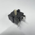 SELECTOR RESISTENCIA HORNO TOSTADOR 3 TERMINALES EJE GRIS