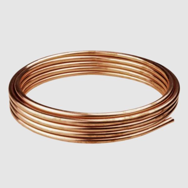 TUBO COBRE 1/4" POR METRO