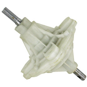 Appli Parts APTW-81018 Transmision Lavadora Eje Estriado (11 Estrias), Base 4 Huecos, sin polea, remplazo para lavadoras Sankey 50-1409 y otras marcas