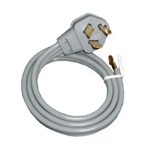 GE WX09X10002 Cable De Corriente Secadora (1.22mts/ 4 Pies) 30 Amp 3 Cables 125v-250v 10/3 Srdt UL 
Sirve: WE8X38 WX9X1 WX9X2 WX9X2DS