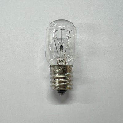 BOMBILLO ROSCA E17 110V 40W DOBLE FILAMENTO MICROONDAS