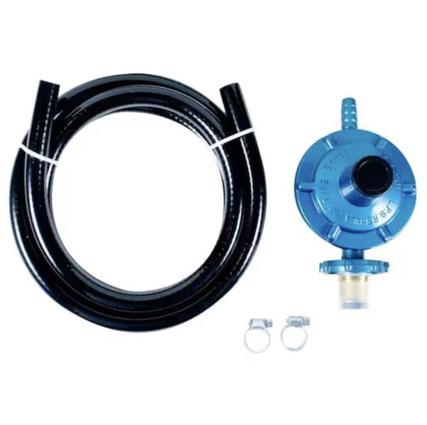 KIT GAS UNIVERSAL CON MANGUERA REFORZADA TIPO ROSCA CON GAZAS