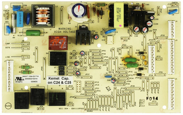 Tarjeta Control Principal Refrigeradora GE 200D6221G014 WR55X10699