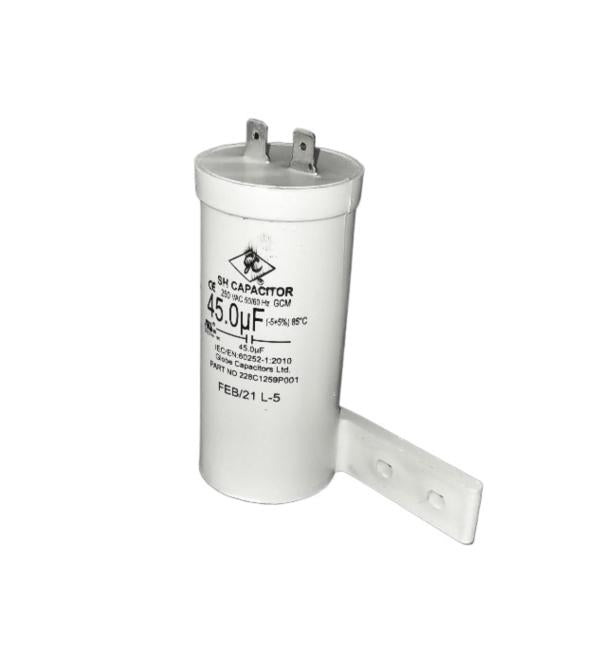 XCAP601 - Condensador con Aleta 45MF 250V Mabe